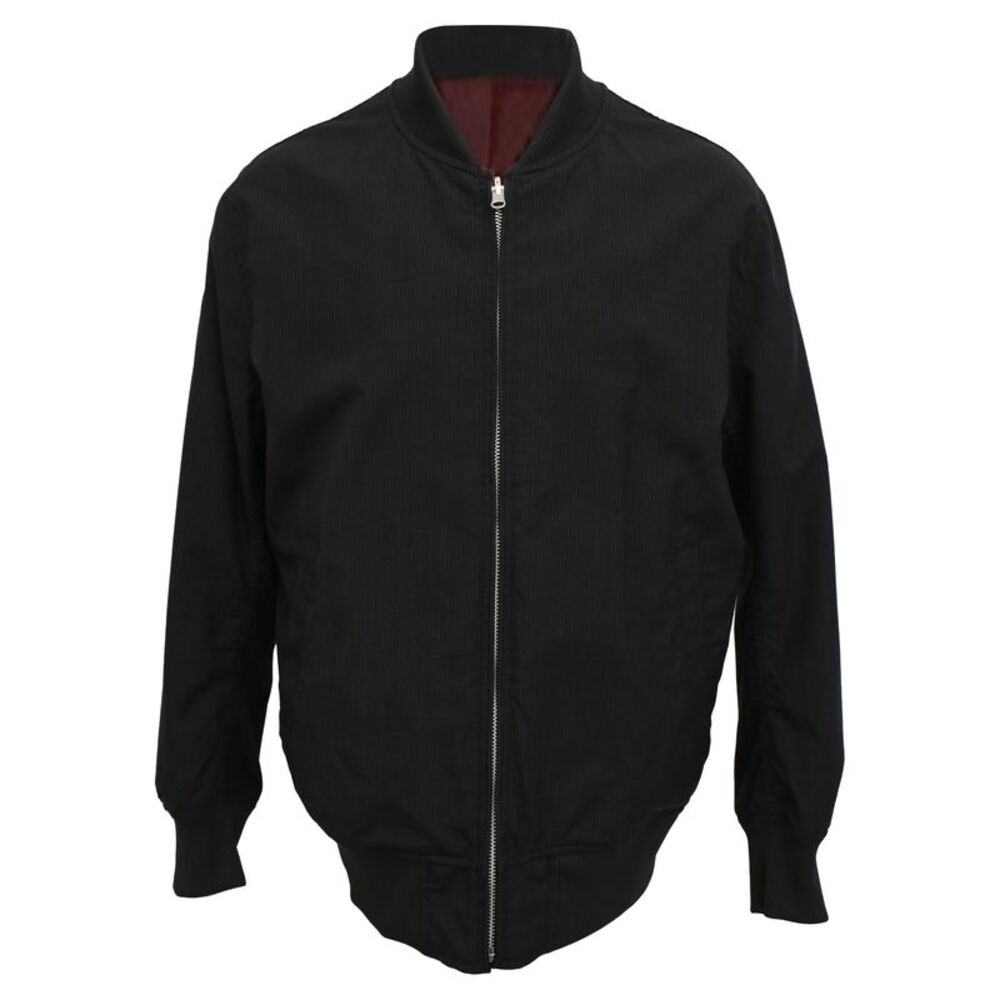 Comme Des Garçons Reversible Bomber Jacket in Multicolor Polyester